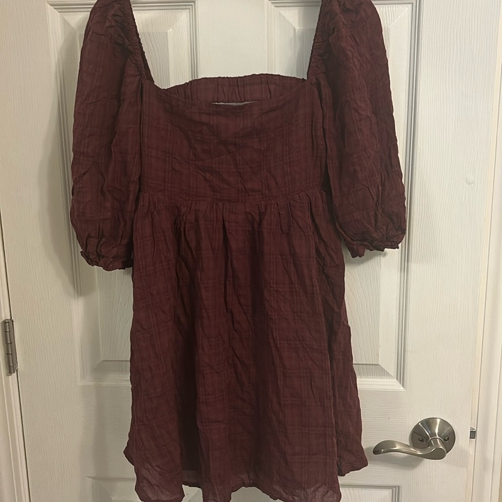 Windsor NWT wine colored mini dress
